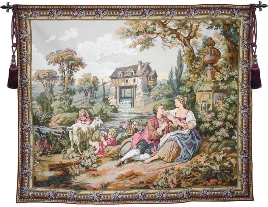 931x721 Repos Fontaine Rest Fountain Ii French Wall Tapestry - Painting Tapestry