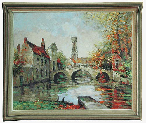 500x421 Tapestry Of Bruges - Painting Tapestry