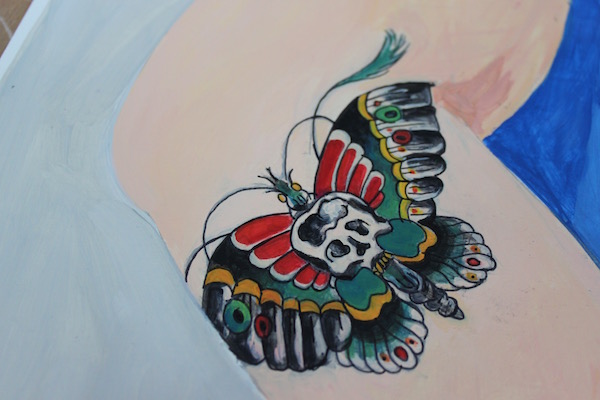 600x400 Befuddled By Body Art Learn How To Paint Tattoos - Painting Tattoo