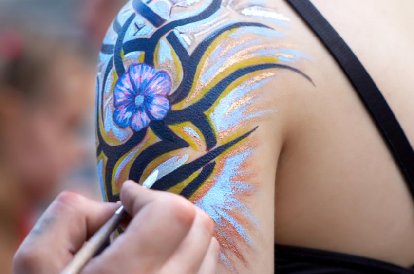 850x563 8 Diy Temporary Tattoos To Try Out - Painting Tattoo