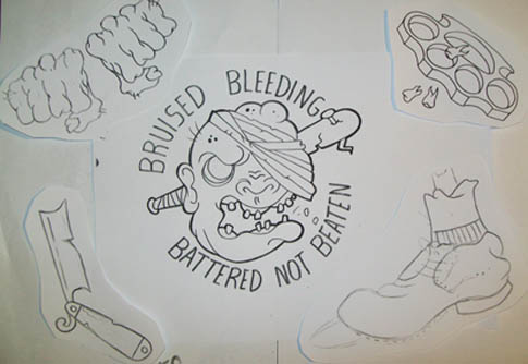 485x334 Painting Tattoo Flash Craigy Lee Tattoos - Painting Tattoo Flash