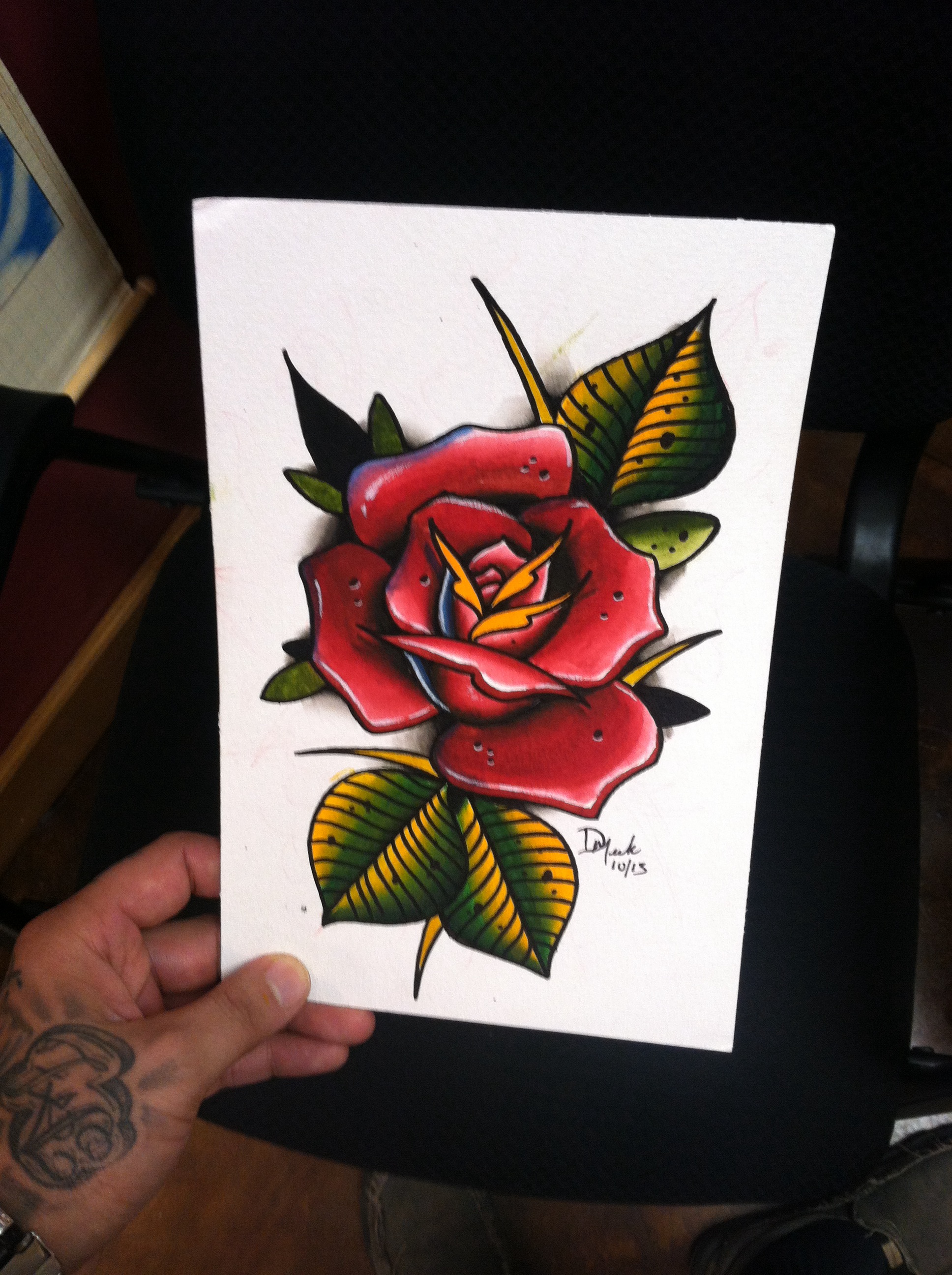 Painting Tattoo Flash at PaintingValley.com | Explore collection of ...