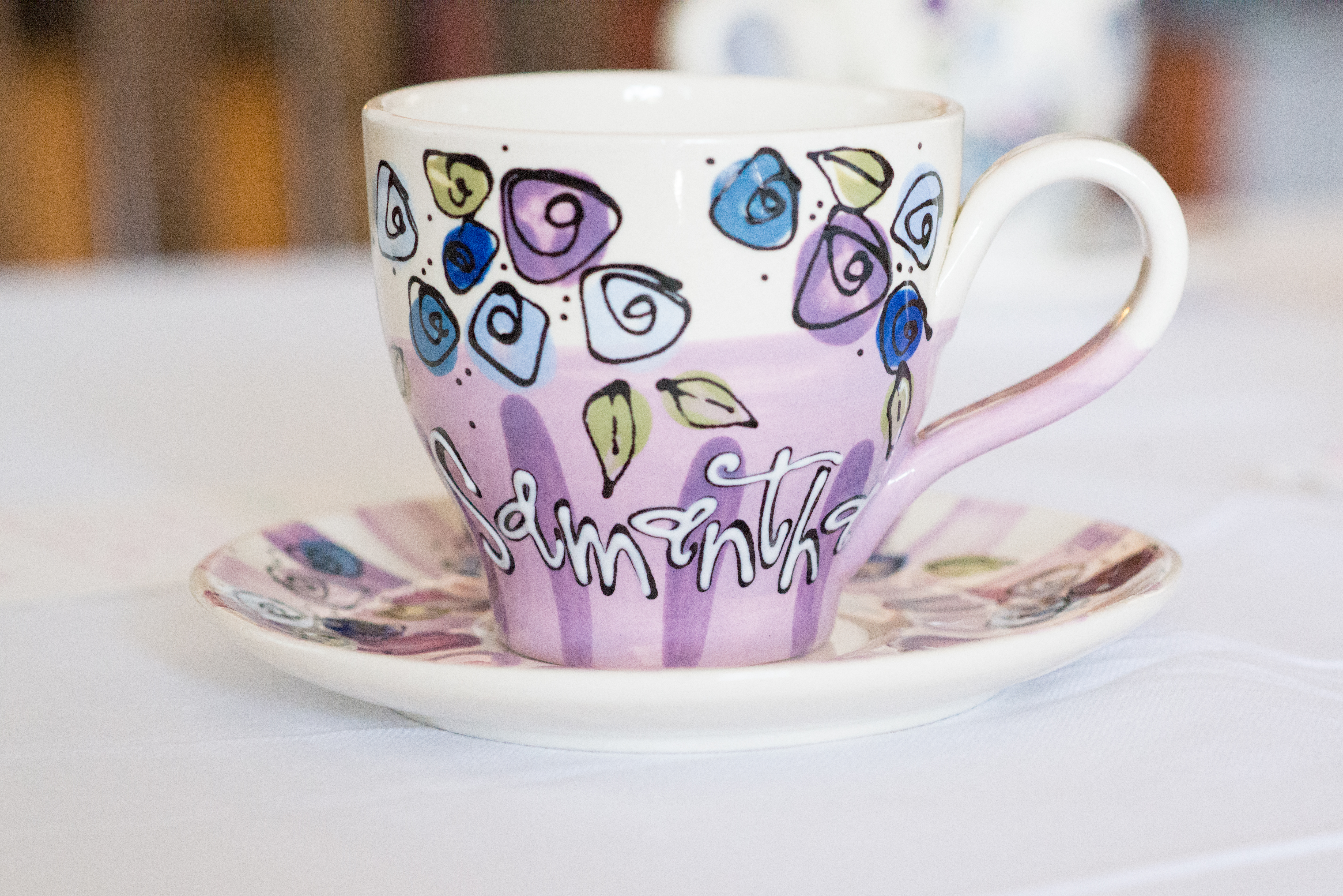 5728x3823 Hand Painted Tea Cups As You Wish Pottery - Painting Tea Cup