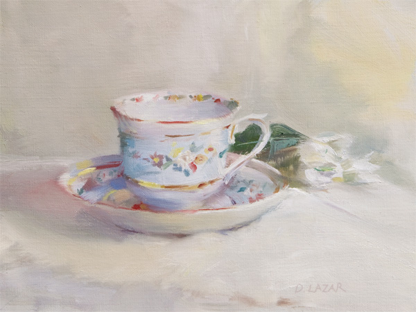 600x450 Deborah Mother's Tea Cup - Painting Tea Cup