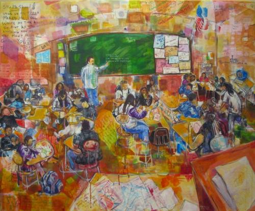 500x415 Classroom - Painting Teacher