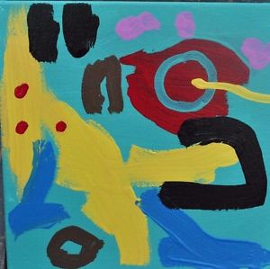 300x299 Abstract Improvisation - Painting Texas