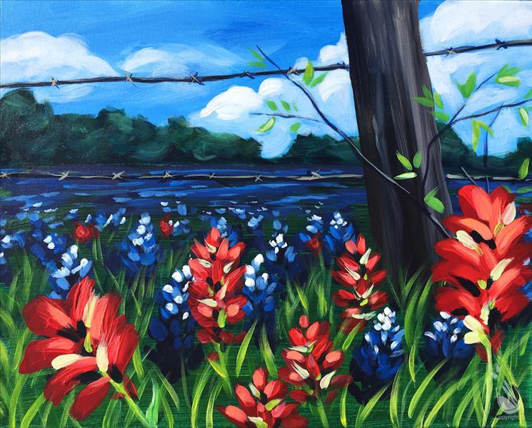 745x600 Texas In Spring - Painting Texas