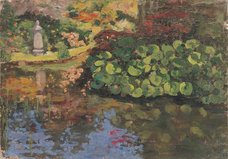 800x558 The Lily Pond - Painting The Lily