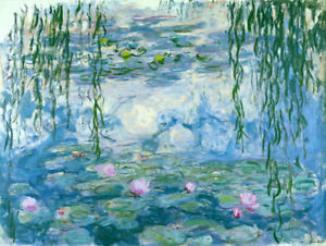300x226 Art Wall Home Decor Green Water Lily Pond Claude Monet Oil - Painting The Lily