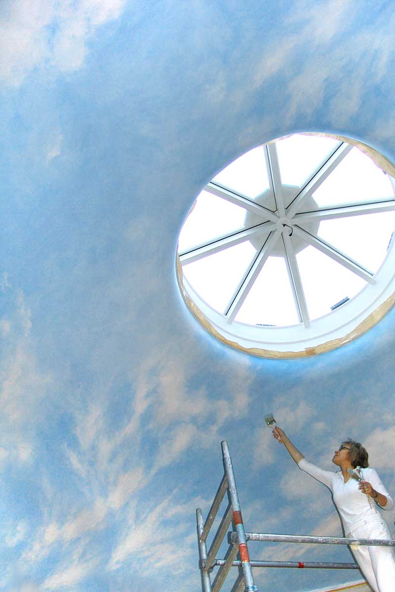 Painting The Sky at PaintingValley.com | Explore collection of Painting ...