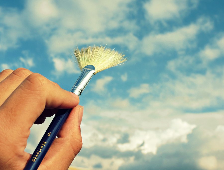 900x685 How To Paint The Sky Using Watercolours The Independent Art School - Painting The Sky