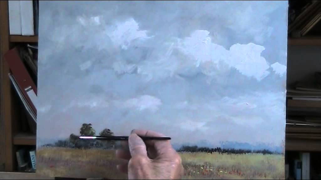 1024x576 Painting A Sky Tutorial. Acrylic - Painting The Sky