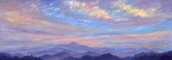 600x212 Pisgah Sky - Painting The Sky