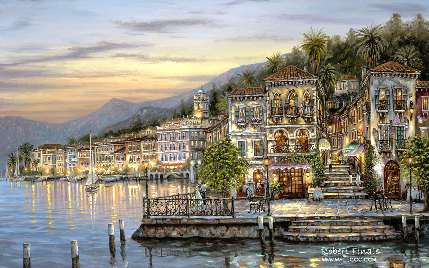 1440x900 Romantic Painting The Town 4541 - Painting The Town