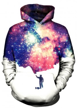 270x390 Painting The Universe Hoodie Men's Festival Clothing - Painting The Universe