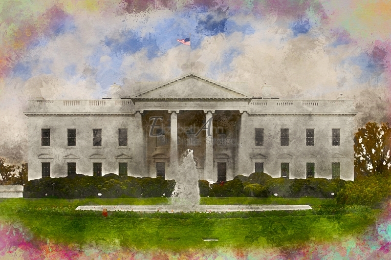 800x532 White House Series - Painting The White House