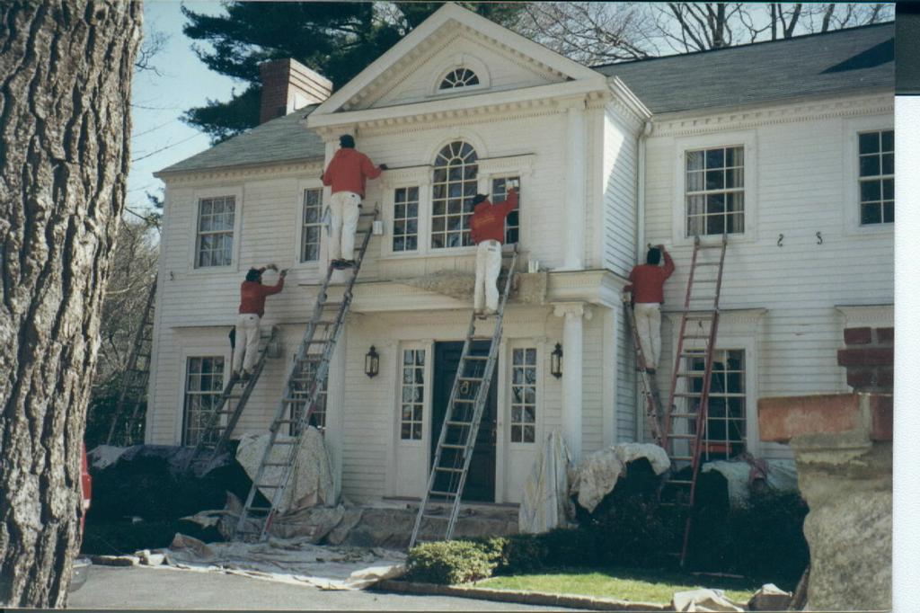 1024x682 White House Exterior Painting From Thomas Wallcovering In West - Painting The White House