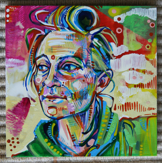 540x542 Gwenn Seemel's Artist Blog Art Therapy - Painting Therapy