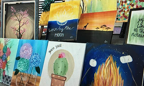 500x300 Paint Therapy Uncorked Paint Amp Sip Art Studio - Painting Therapy