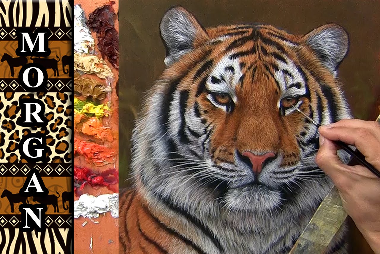 1280x857 How To Paint Fur - Painting Tiger