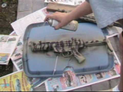 480x360 How To Paint Tiger Stripe Camo - Painting Tiger Stripes