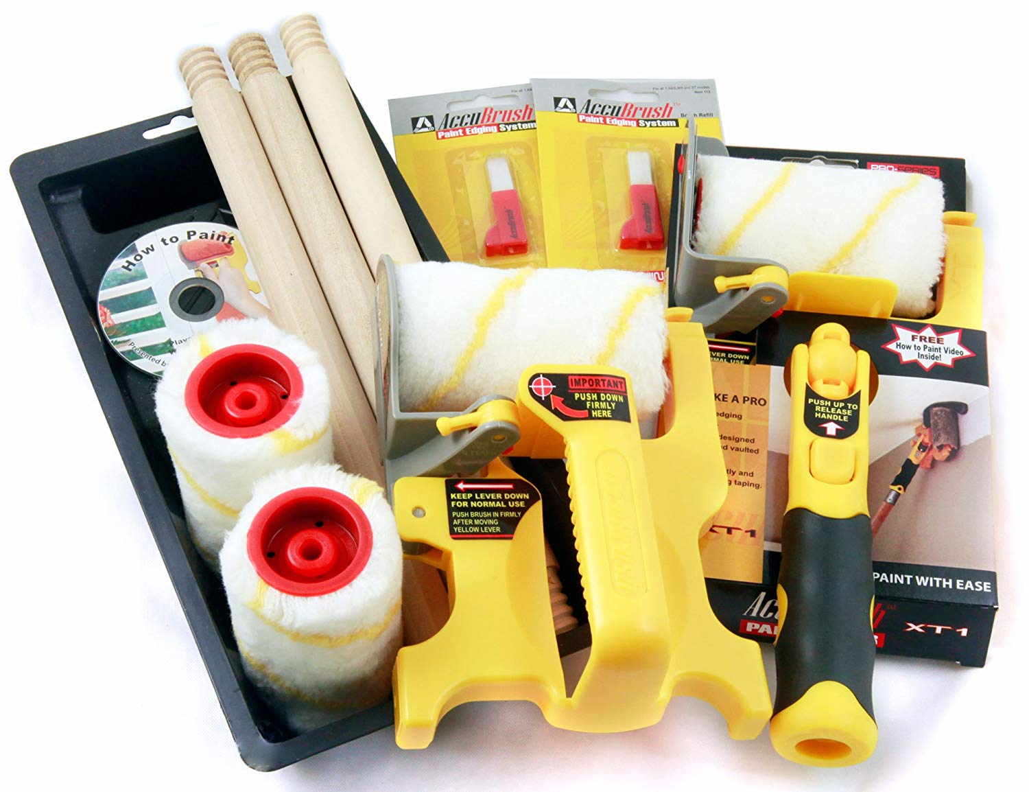 1500x1154 Accubrush Xt Paint Edger Deluxe Kit With Free Mx Edger - Painting Tool