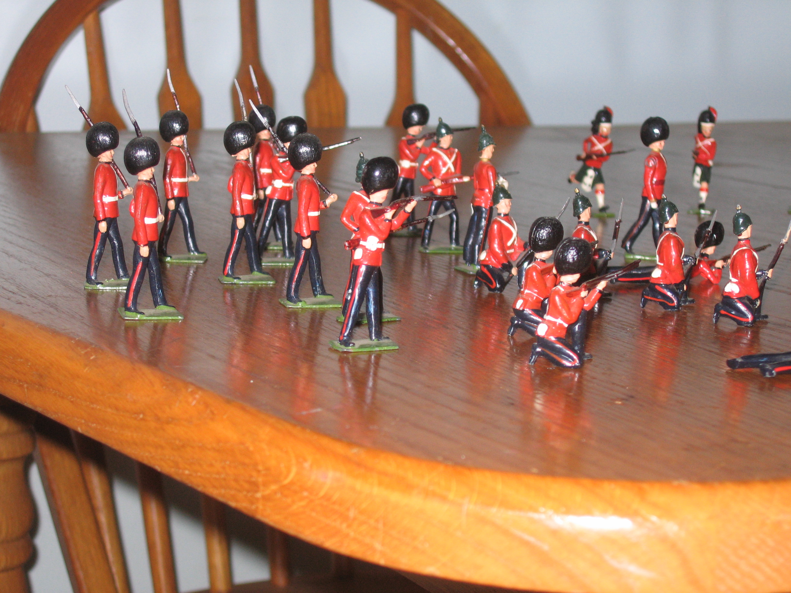 2592x1944 Lead Set Of Hand Painted Toy Soldiers For Sale - Painting Toy Soldiers
