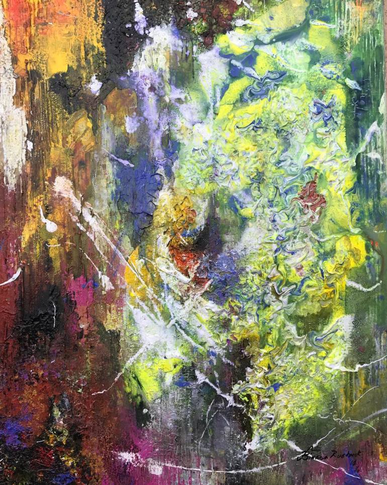 770x964 Saatchi Art ,,transition'' Painting By Roebuck Bianca Luiza - Painting Transition