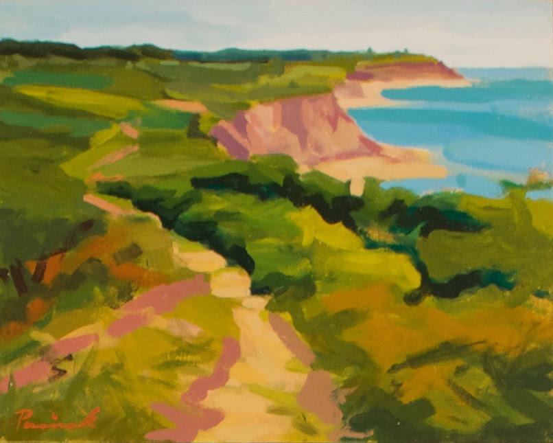 806x645 Block Bend, Martha's Vineyard By Nick Paciorek - Painting Transition