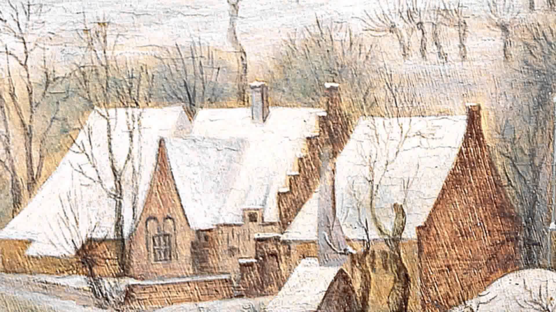 1920x1080 Pieter Brueghel Ii The Bird Trap Old Master Paintings - Painting Trap