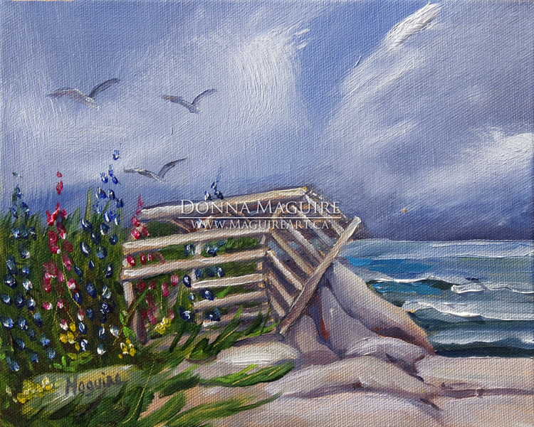 750x600 The Sea - Painting Trap