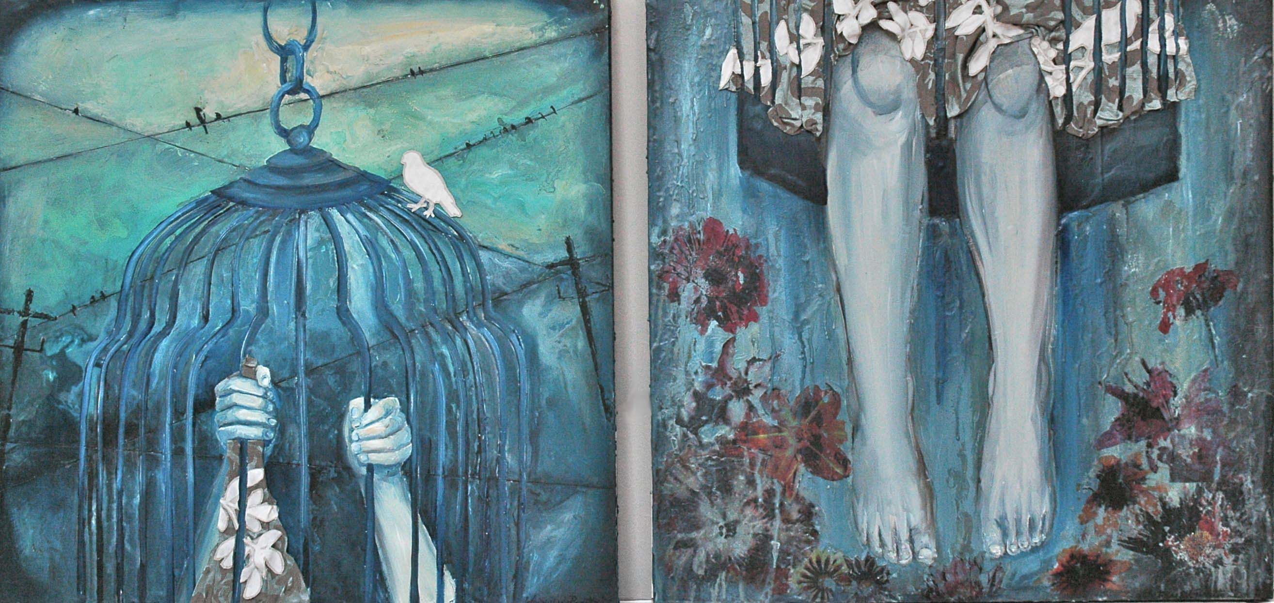 2628x1245 The Trap Words About Non Duality - Painting Trap