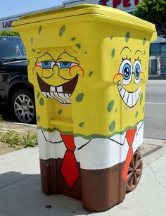 236x307 9 Best Painted Recycling Bins Images On Recycling Bins - Painting Trash Cans