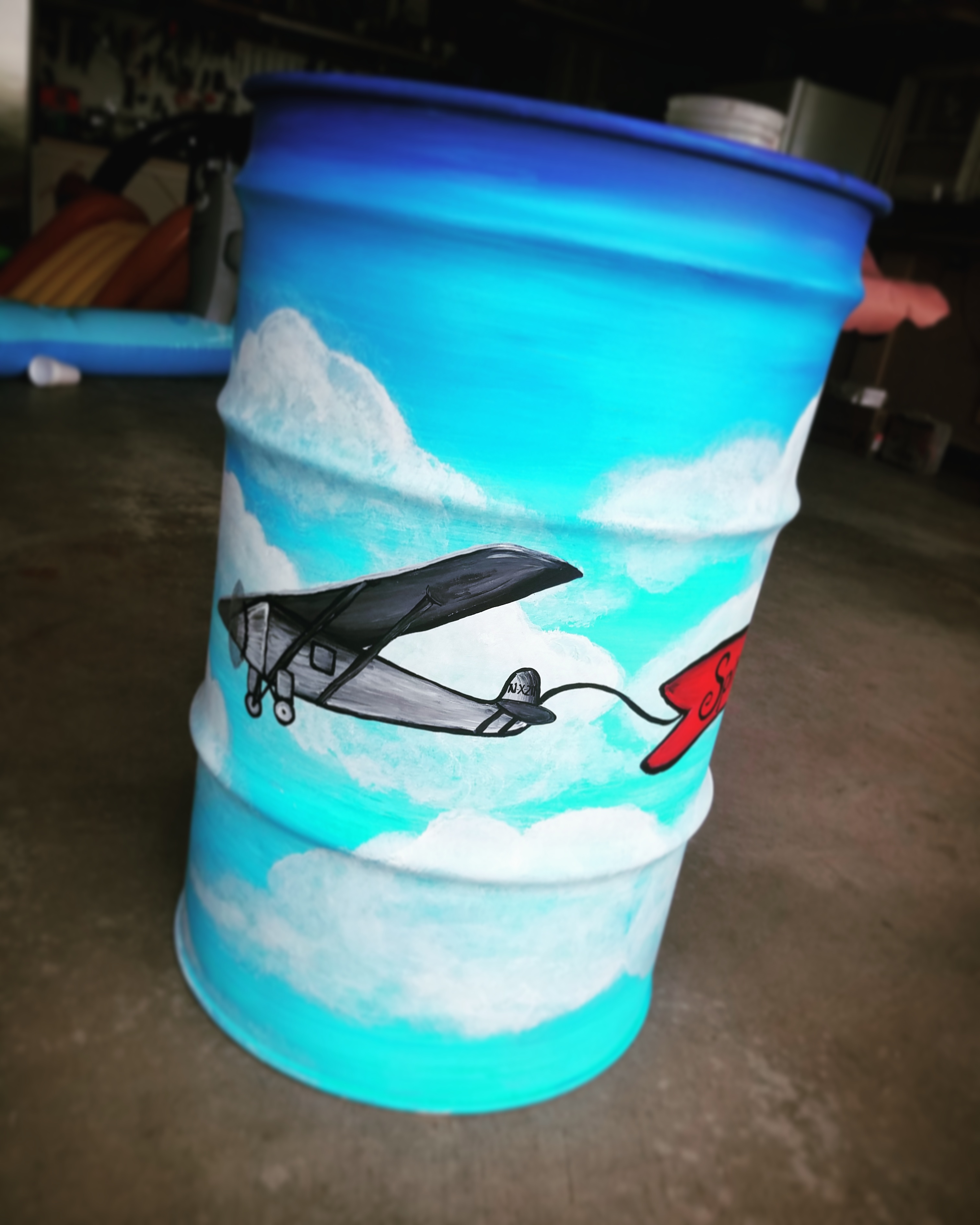 3024x3780 Painted Trash Can - Painting Trash Cans