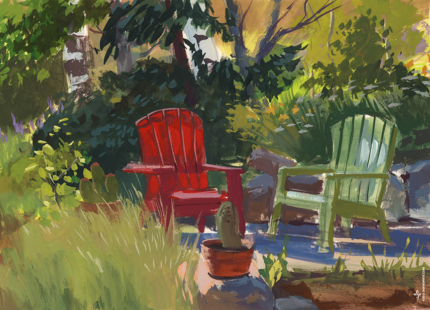 864x624 Shane White Author Amp Illustrator - Painting Travel