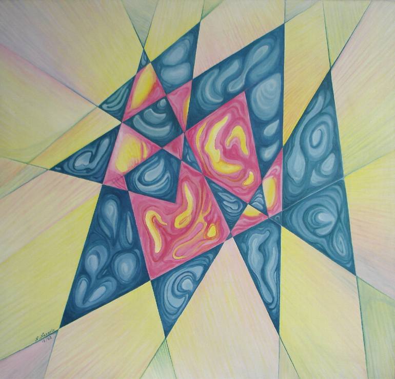 Painting Triangles at PaintingValley.com | Explore collection of ...