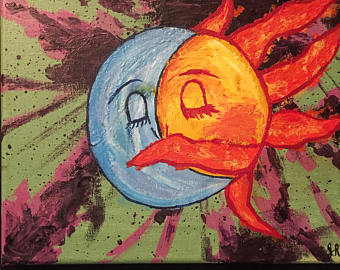 340x270 Flowerchild Painting - Painting Trippy