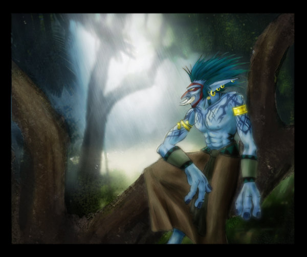 600x503 Troll Shaman Wow By Kitsune Ninja - Painting Troll Name