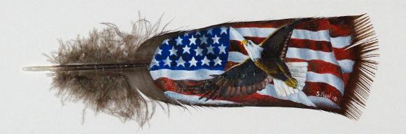 580x191 Country Classic Oils Hand Painted Turkey Feathers - Painting Turkey Feathers