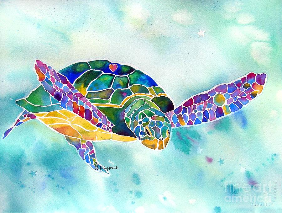 900x679 Turtle Paintings Fine Art America - Painting Turtle