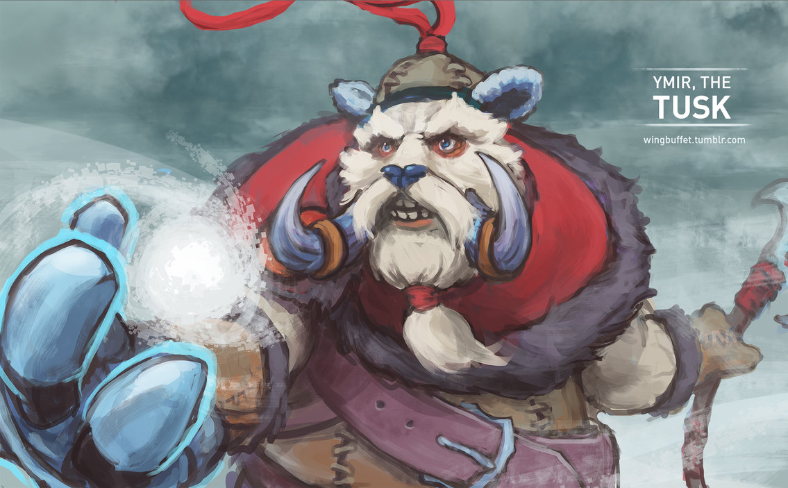 1135x703 Ymir, The Tusk By Wingbuffet - Painting Tusk