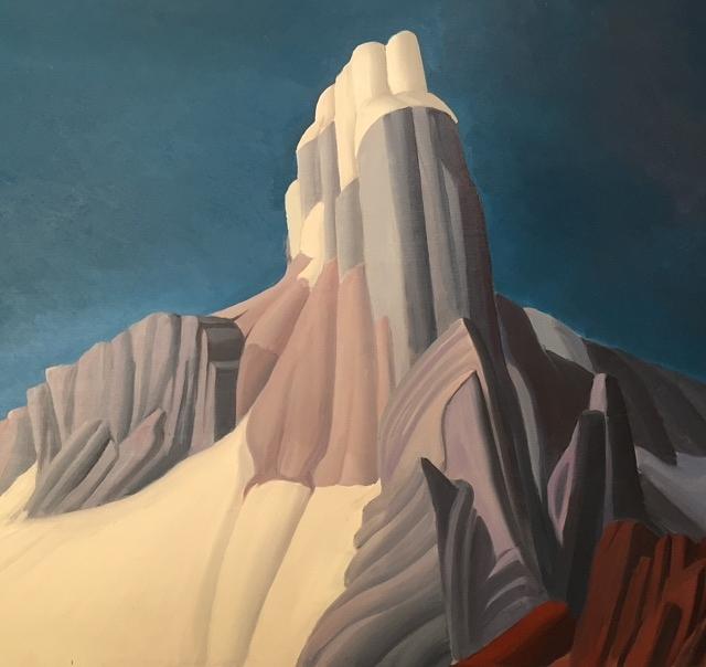 640x604 Black Tusk Painting By Ken Harrison - Painting Tusk