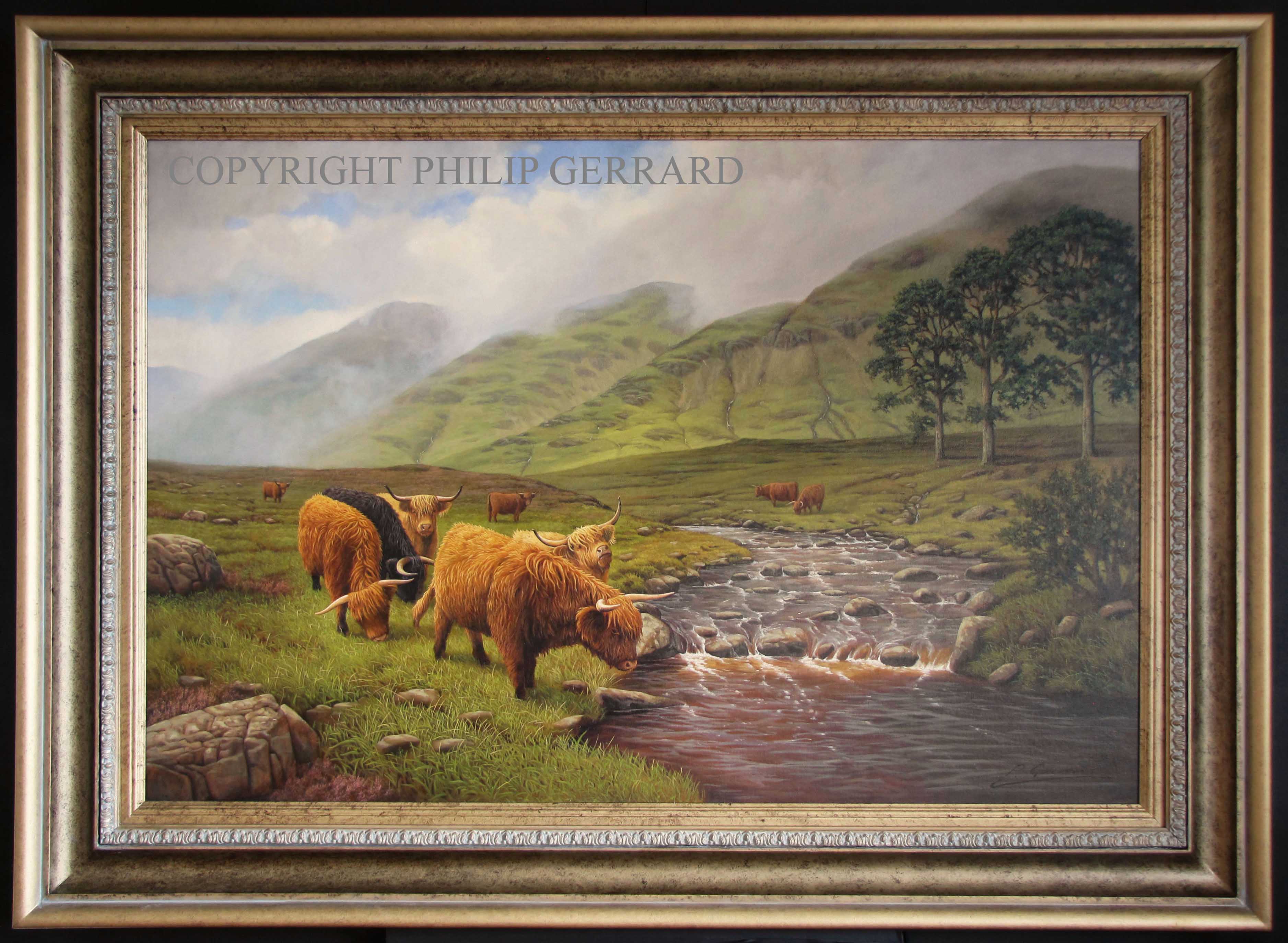 3754x2750 Philip Gerrard Oil Paintings Uk - Painting Uk