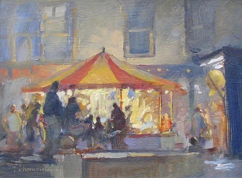 800x591 Trevor Chamberlain (B.1933) Art Uk - Painting Uk