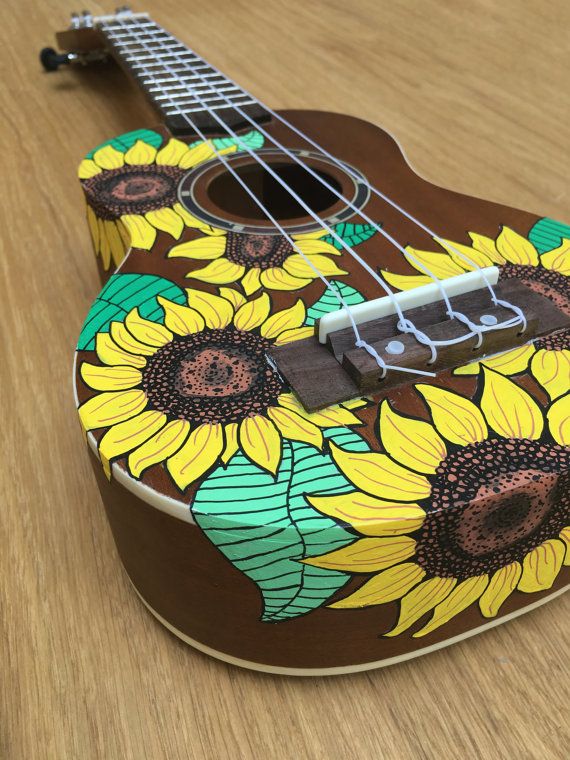 570x760 Hand Painted Ukulele - Painting Ukulele