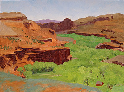 400x299 Southern Utah Paintings Gregory Frux Artist - Painting Utah