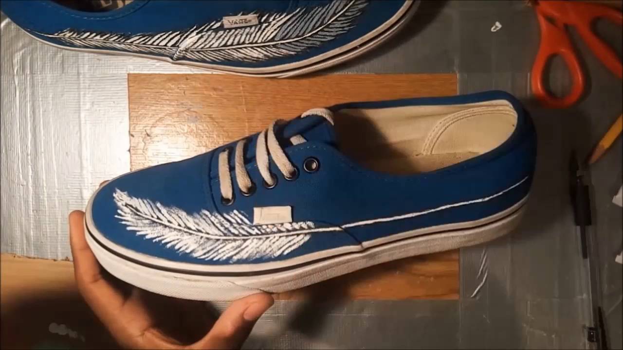 1280x720 Painting Vans Feather - Painting Vans