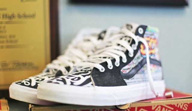 638x368 Painting And Drawing Competes In Vans Custom Culture The Howler - Painting Vans