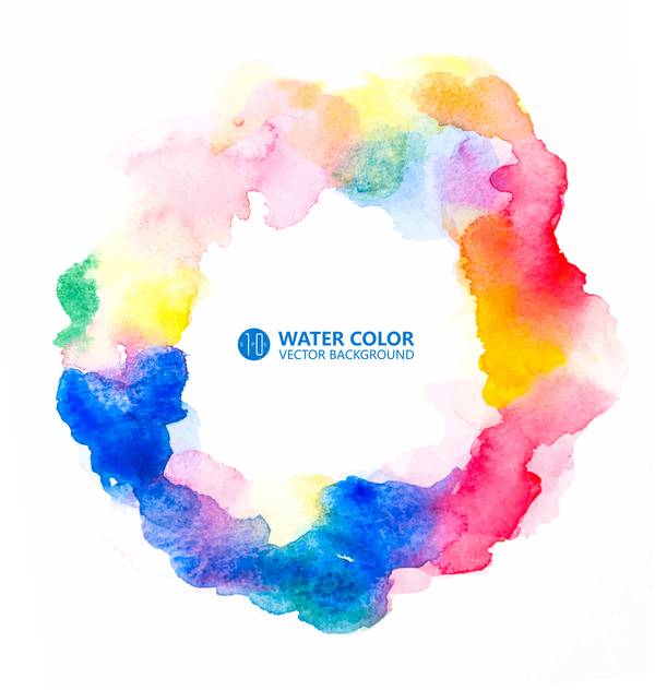 600x632 Water Color Paint Vector Background 07 Free Download - Painting Vector