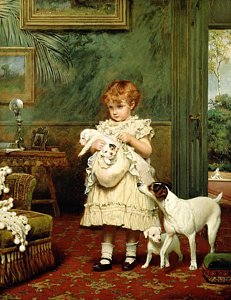 231x300 Victorian Children Paintings Fine Art America - Painting Victorian